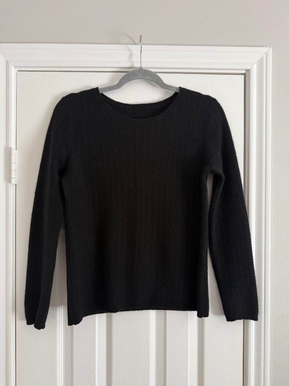 Black Cashmere Sweater